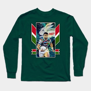 South Sydney Rabbitohs - Alex Johnston - ALEXANDER THE GREAT Long Sleeve T-Shirt